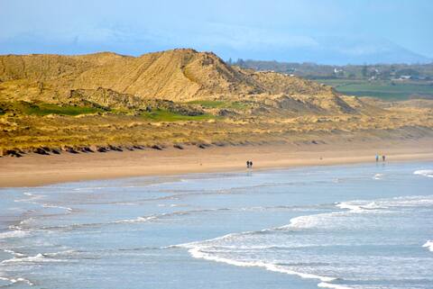Overlooking Enniscrone Beach and Atlantic Ocean