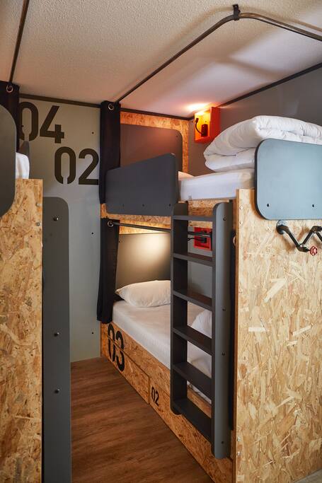 Les lits comportent une literie neuve digne d'un hôtel 4*
