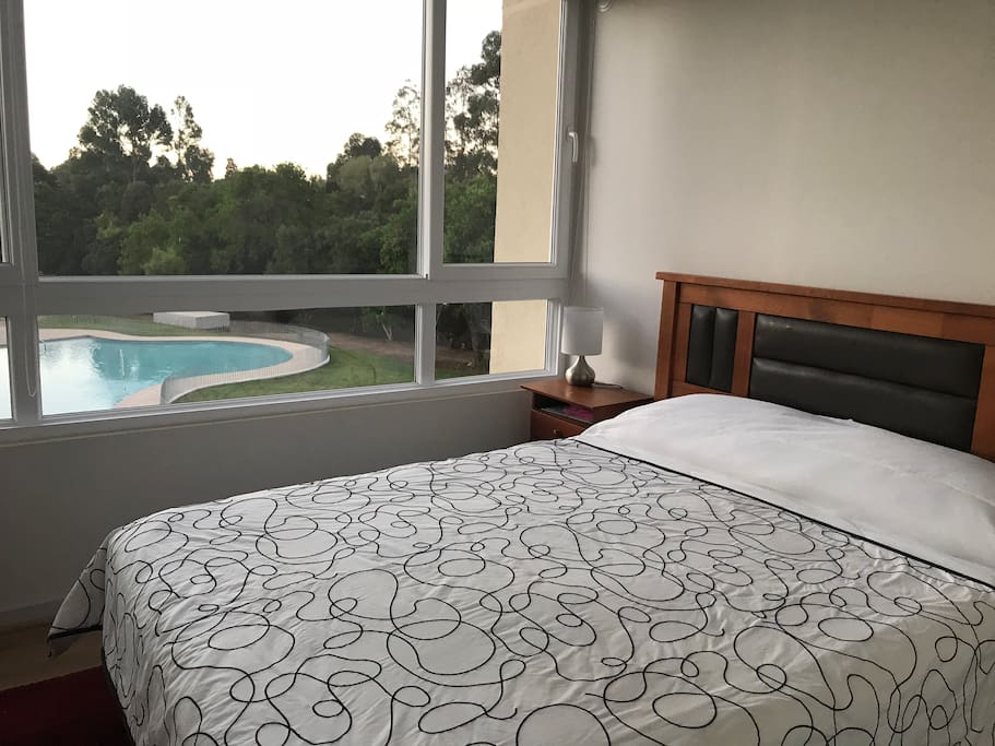 Dormitorio principal con hermosa vista