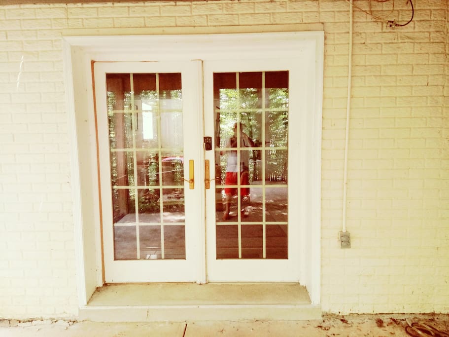 Basement Entrance Door