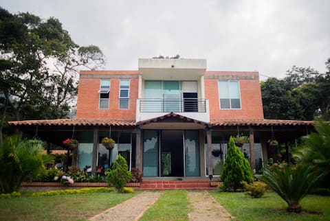 Popular Airbnb listing: Villa Trinidad Cabin - Ecohostal in Chinácota
