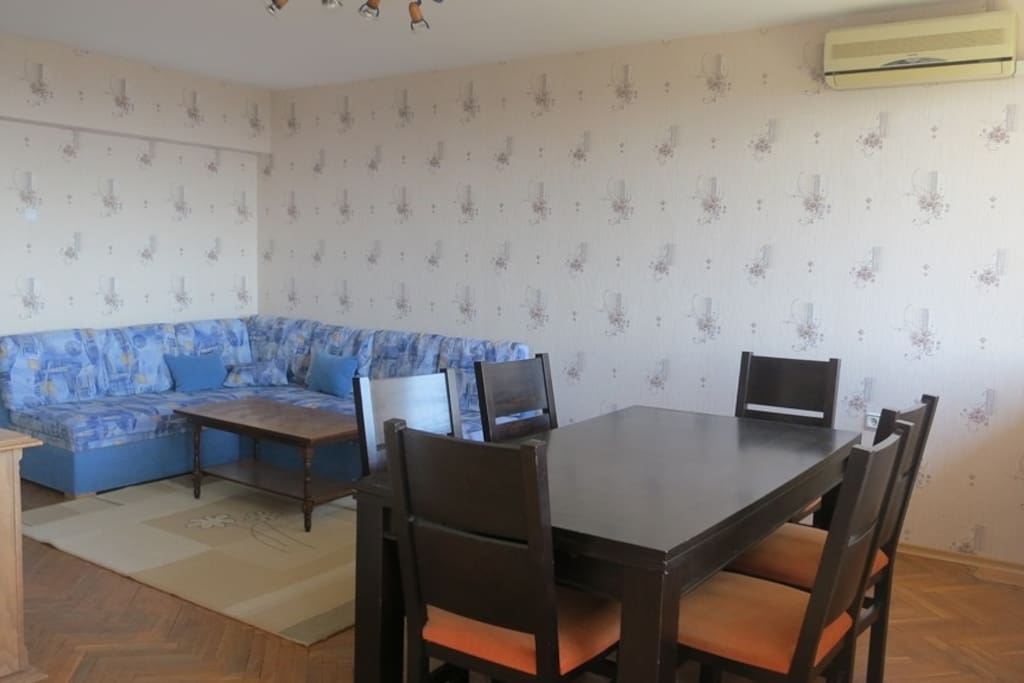Living and dining area