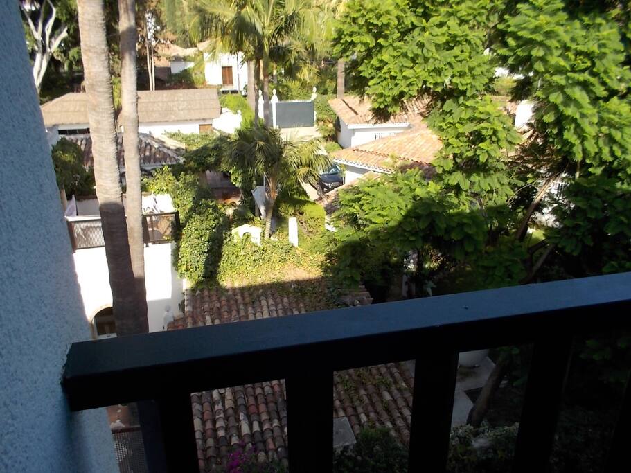 view to villa area