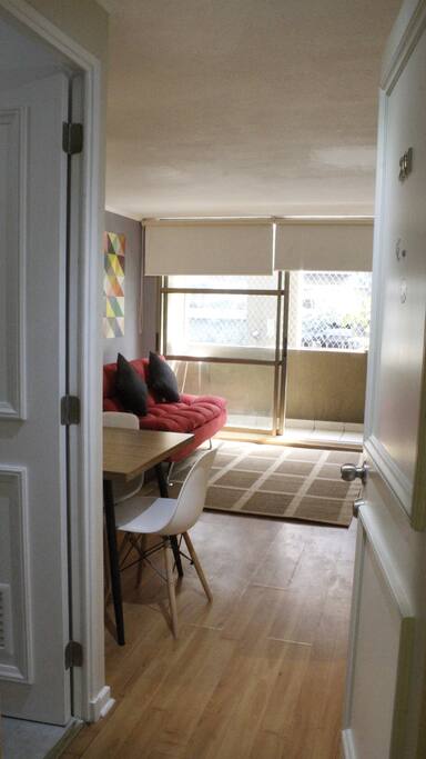 Living room of the apartment