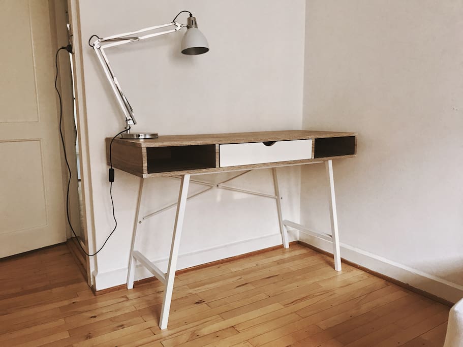 New desk, 2017