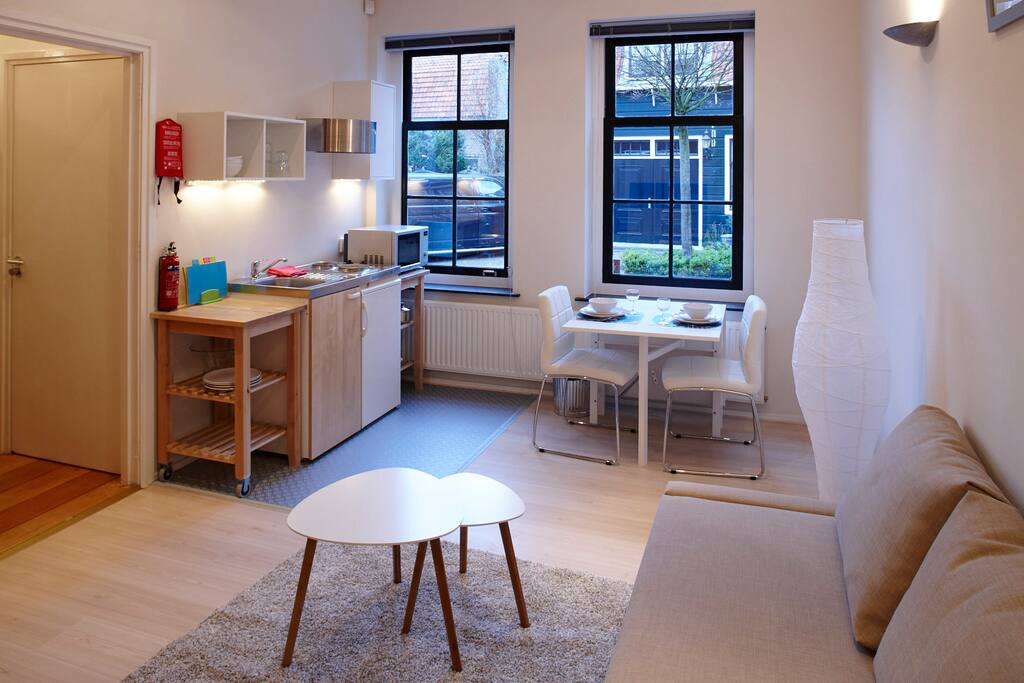 Cosy studio for 4 persons