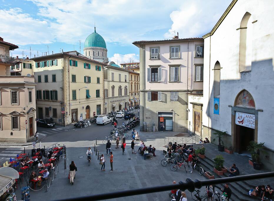 Sant'ambrogio Church - view from the living room