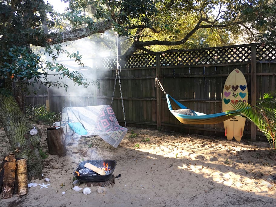 Get outside and enjoy your sweet tiny yard