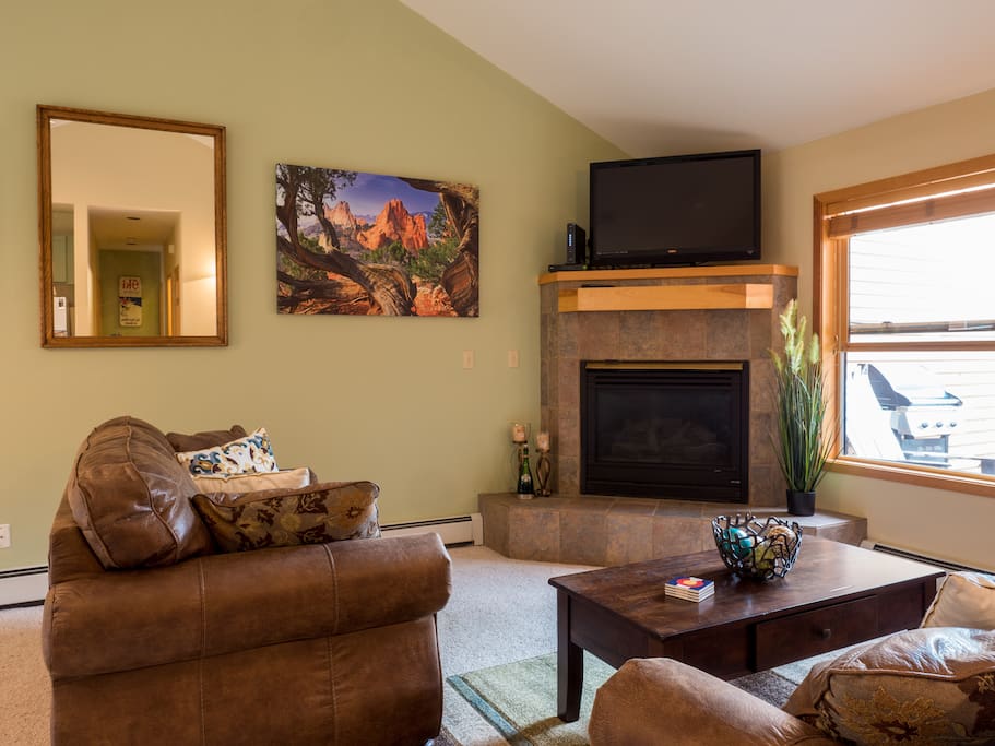High Definition TV with cable and chromecast for watching whatever you want