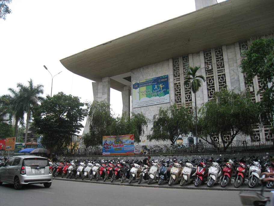 Friendship Labour Cultural Palace on Yet Kieu Street
