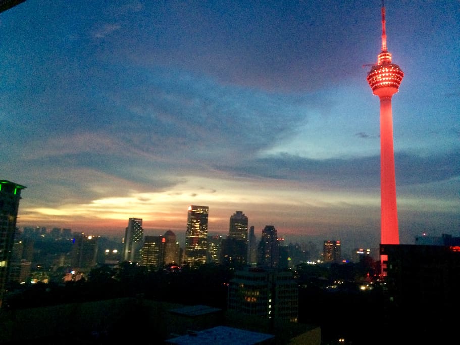 view from apartment