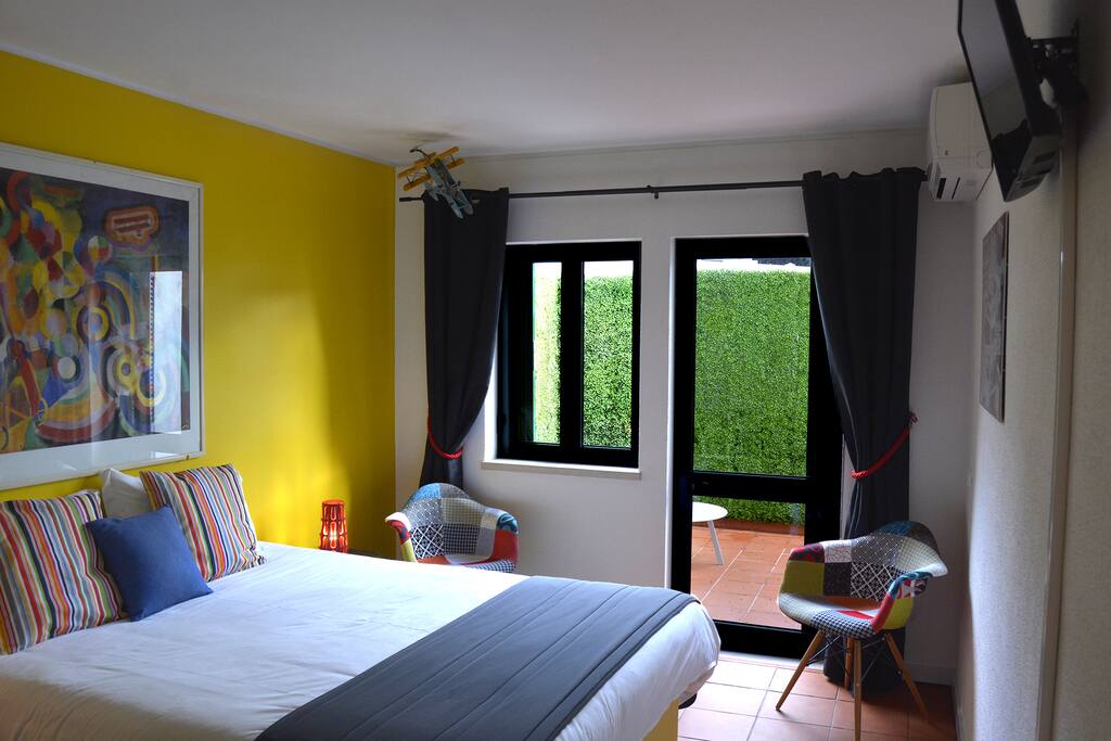 Chambre avec terrasse privative