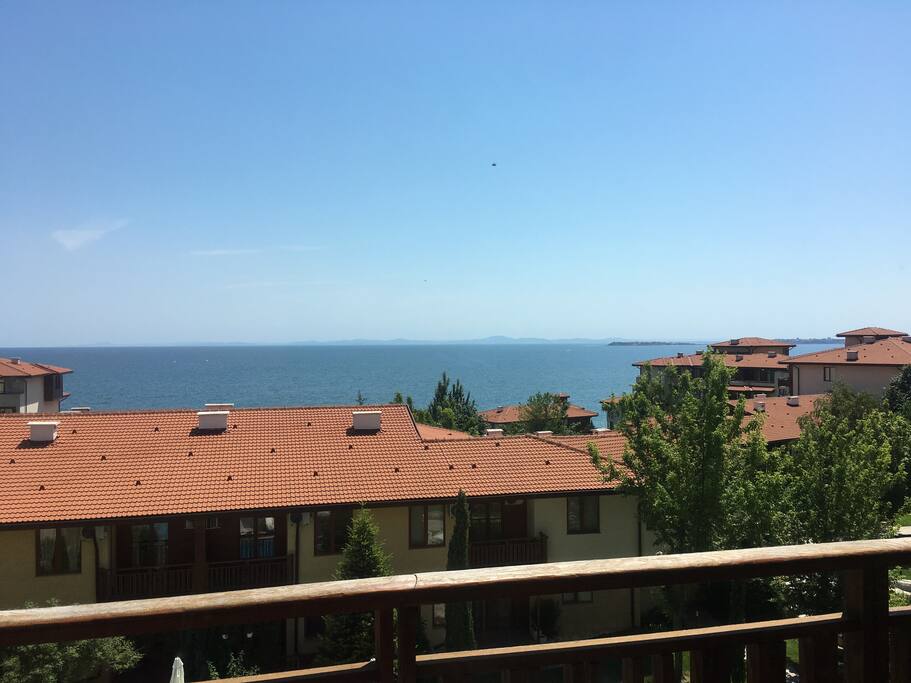 View from the balcony