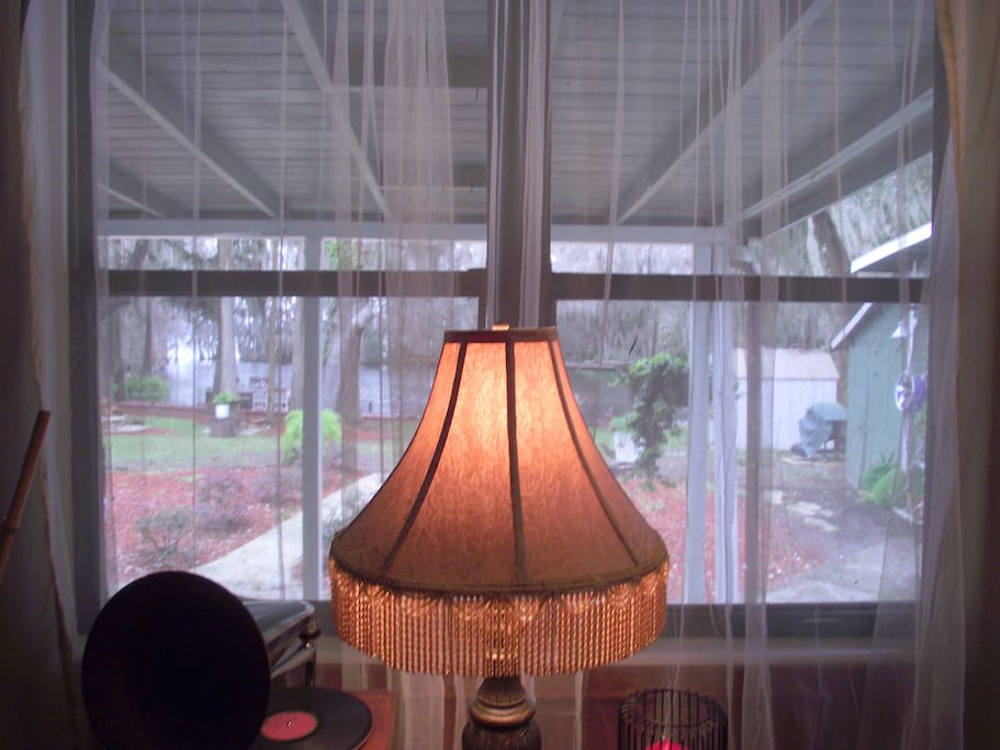 View of cove from living room