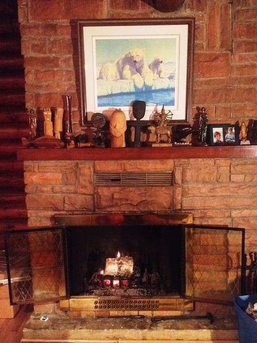 Gorgeous Fireplace