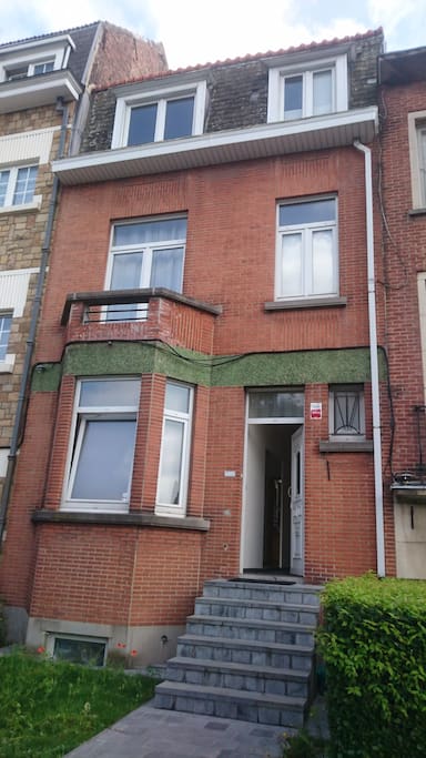 House from the front