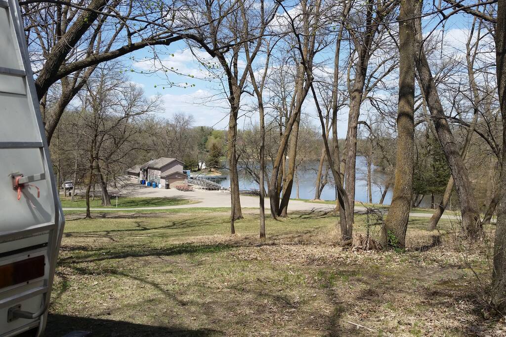 View of Neer park and the Pond