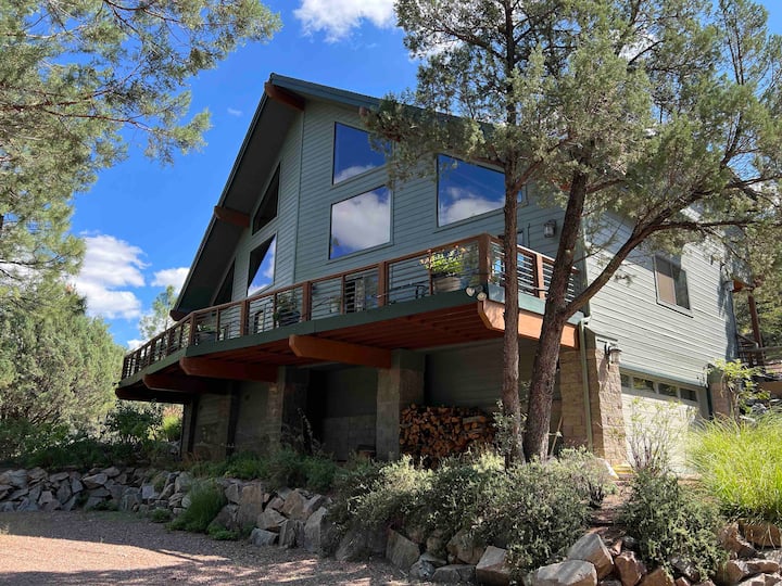 Luxury-pines-3 Bed-2.5acre-sleeps15-5mins To Creek - Christopher Creek, AZ