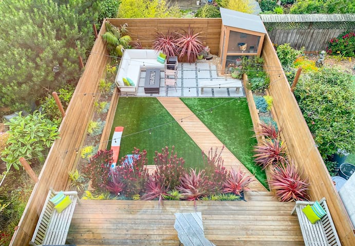 ♥Hot Tub, Huge View, Parking, Steps to GGP & Beach