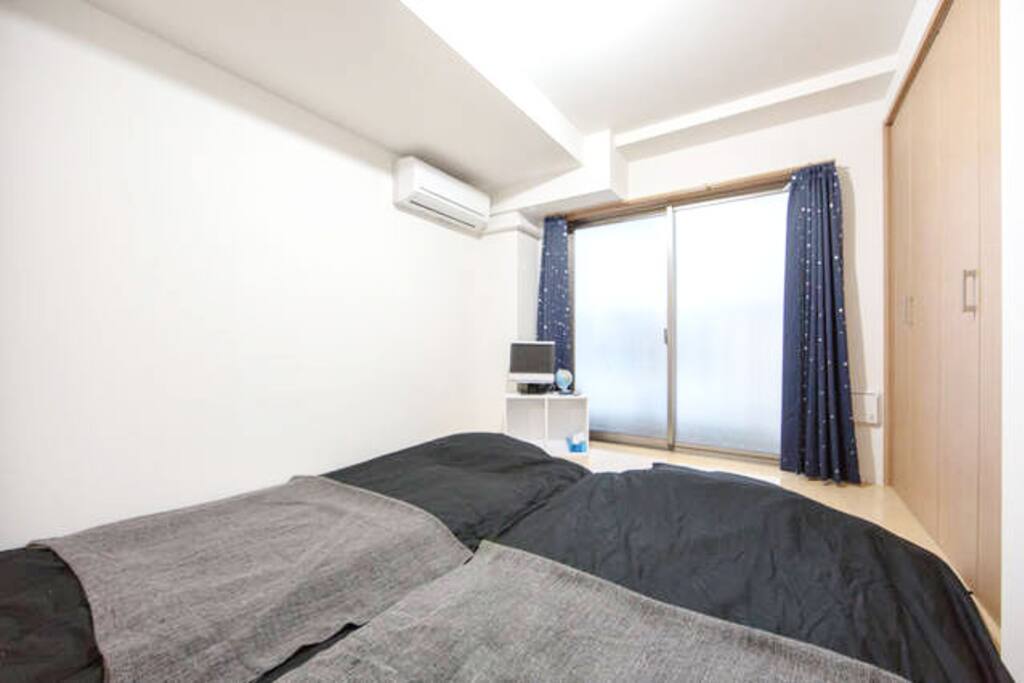 Living room & Bed room!