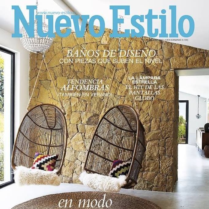 Finca Florita - as featured in Spanish Design Magazine "Nuevo Estilo"