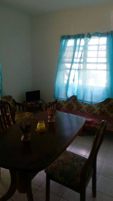 Living Room/ Dining Room area