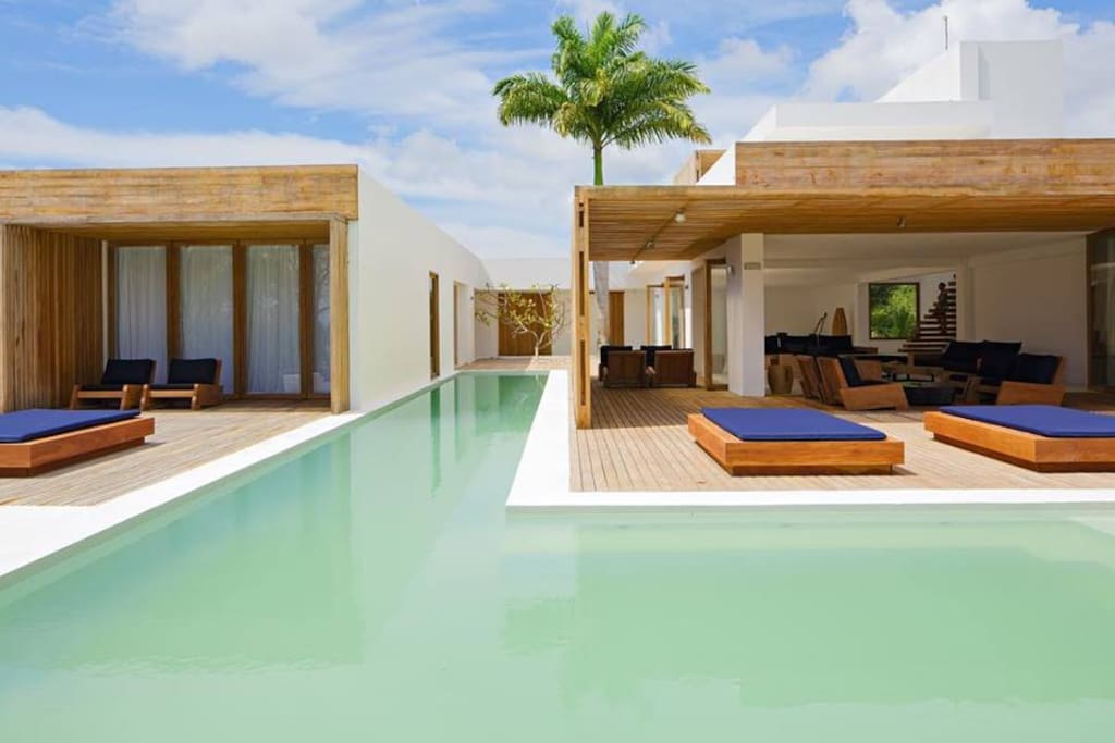 FEATURES & INCLUDES
• Beach towels
• Beachfront
• Garden
• Near village of Barra Grande - by car 15min or 10 min by hotel own boat or jet ski
• Internet
• Massage bed
• Mini bar
• Outdoor pool
• Parking
• Private beach
• Private boat
• Stand up paddleboards (SUP)
• Yoga mats