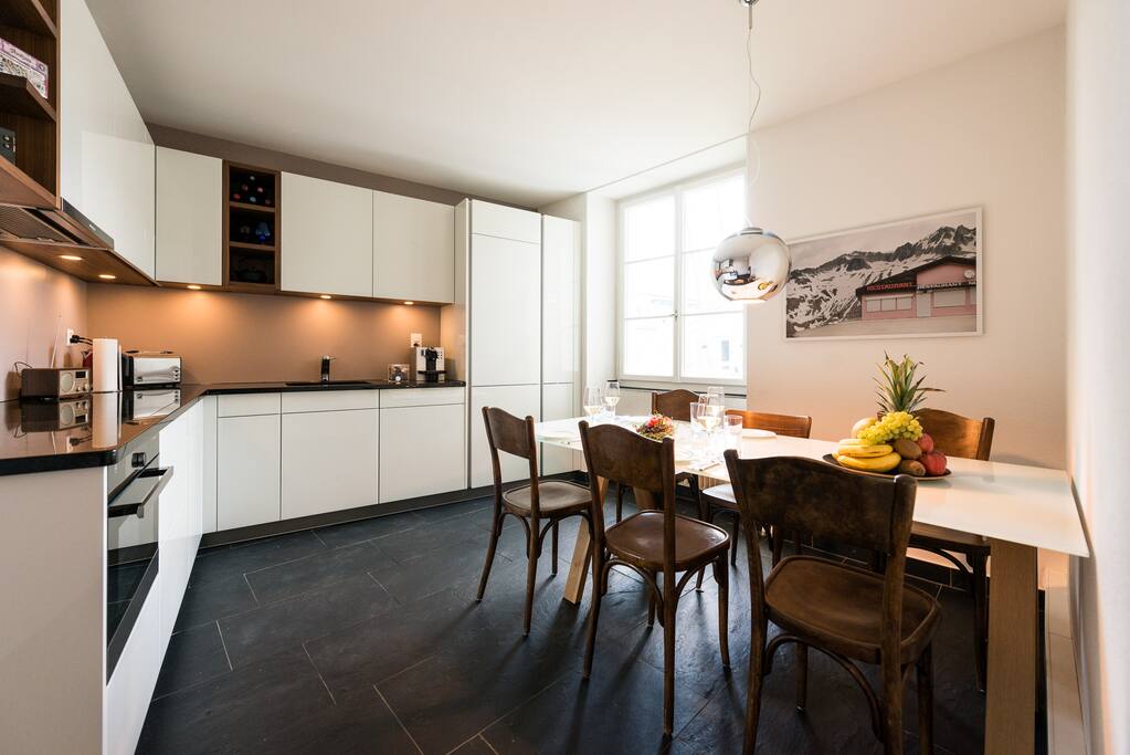 New and modern kitchen