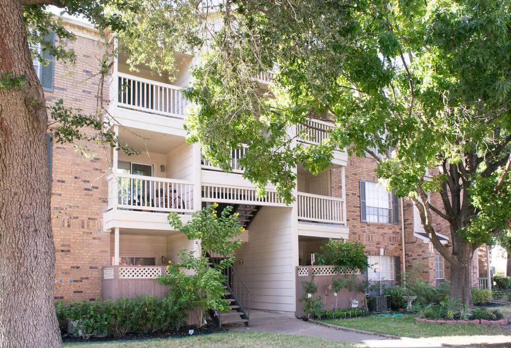 The condo is located in the Richmond manor complex. Enjoy your stay stress free with a gated entrance and a reserved parking spot just for you!