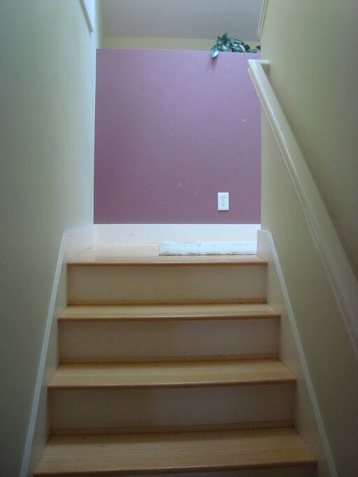 On your way up....
