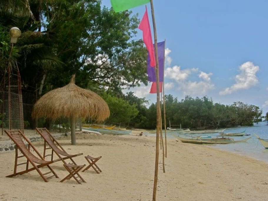 Pristine beach in a quiet side of Looc.