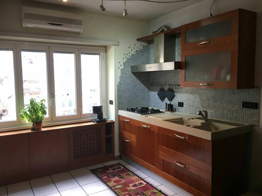 cucina luminosa