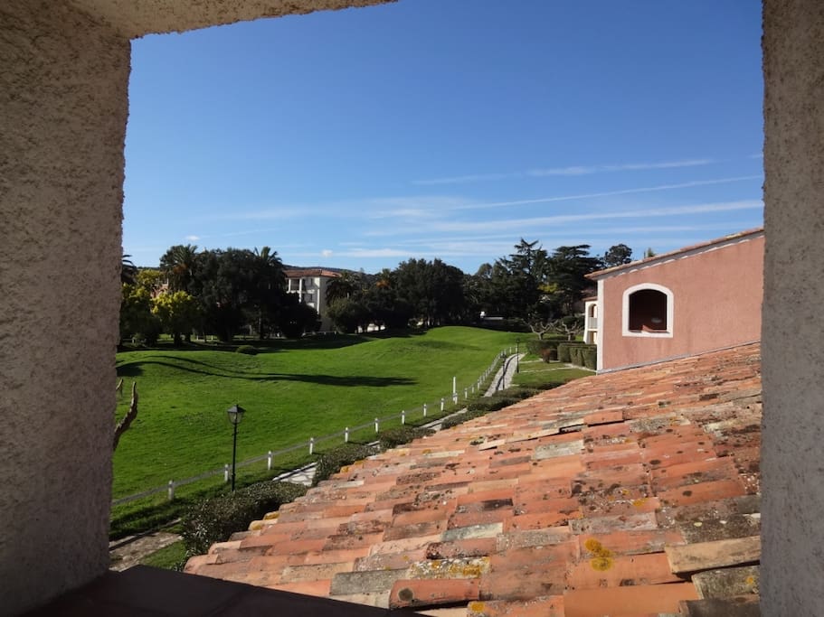 Vue latérale de la Terrasse