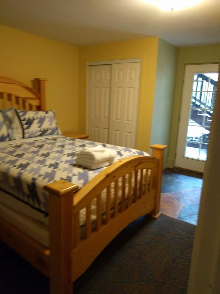 Dormitorio principal en la planta baja