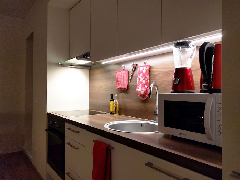 Kitchen night time