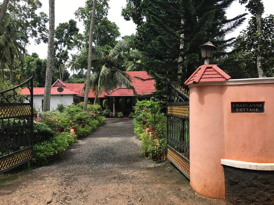 Driveway enterance