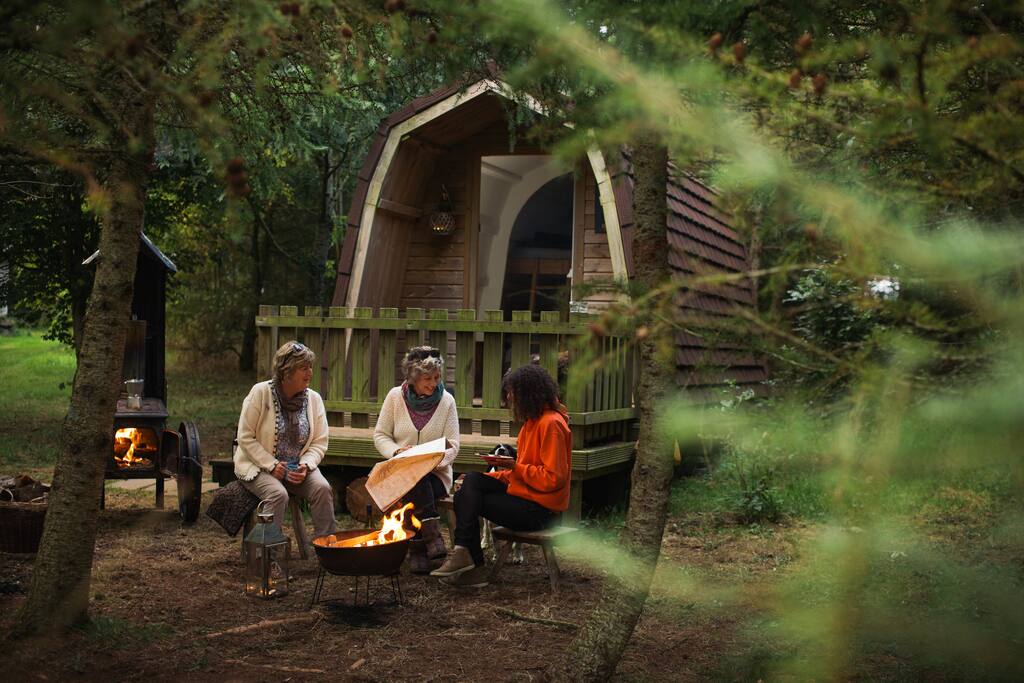 Cosy nights by the fire pit