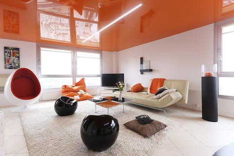 Top Airbnb: 30th View of all of Paris and its Eiffel Tower à Puteaux