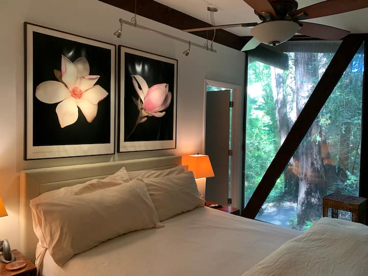 חדר הרמוני עם דלת צמודה חדשה לחדר השלווה. 