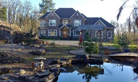 Exquisite estate on 10 acres in North Albany.