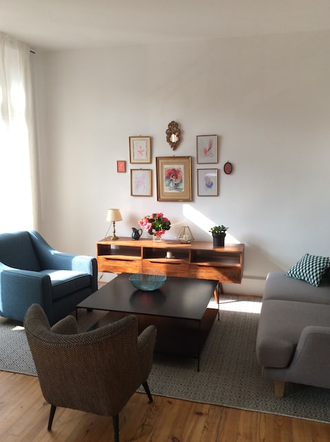 Top Airbnb: 85 m2 apartment in the heart of Biarritz, everything within walking distance! in Biarritz