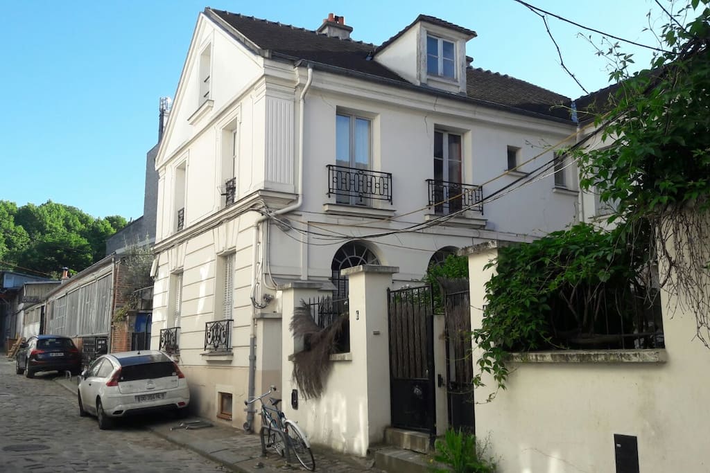 L'entrée du jardin