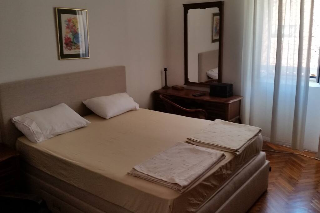 Bedroom 1 with double bed