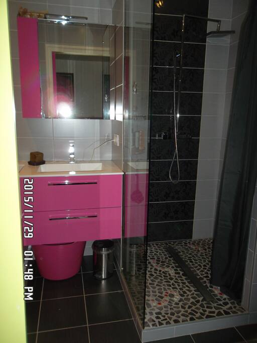 Douche à l'italienne