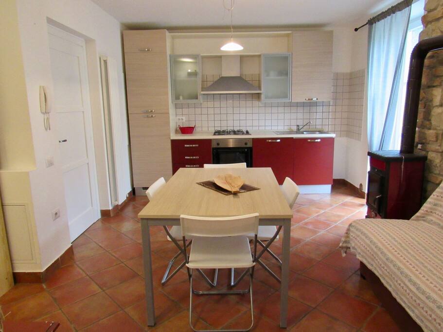 zona living e cucina