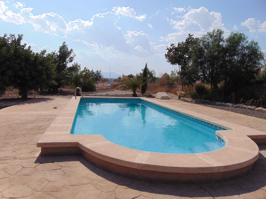 10 x 4m private swimming pool