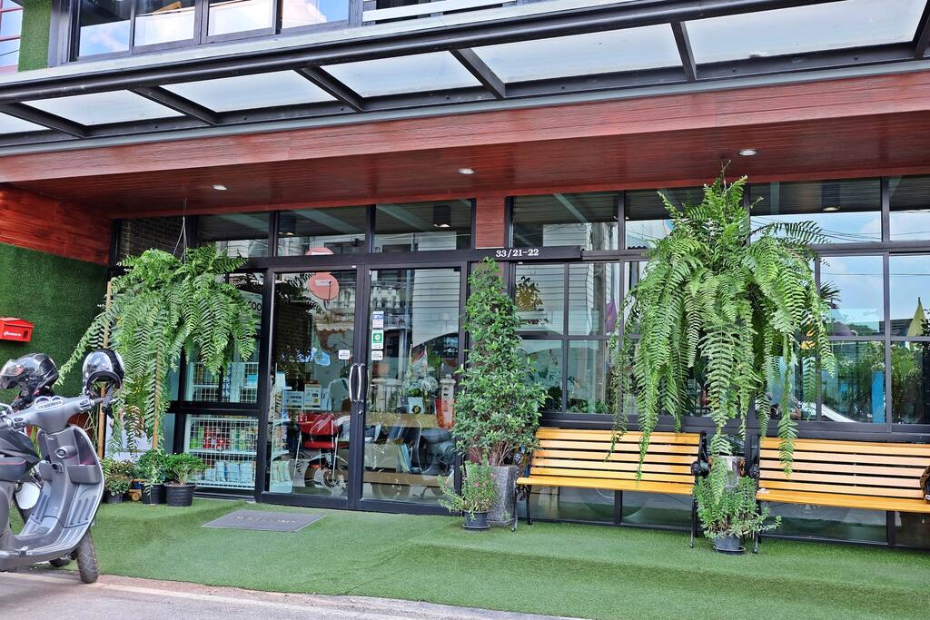 Outdoor area to relax every time