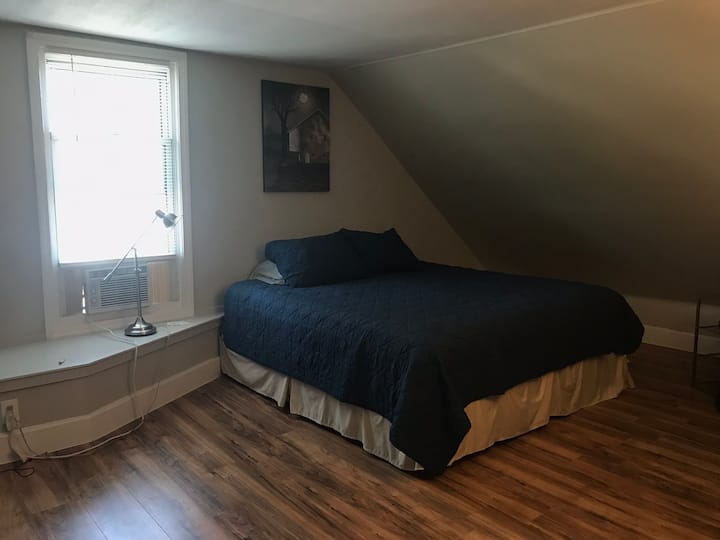 Bedroom 1 with king size bed. 