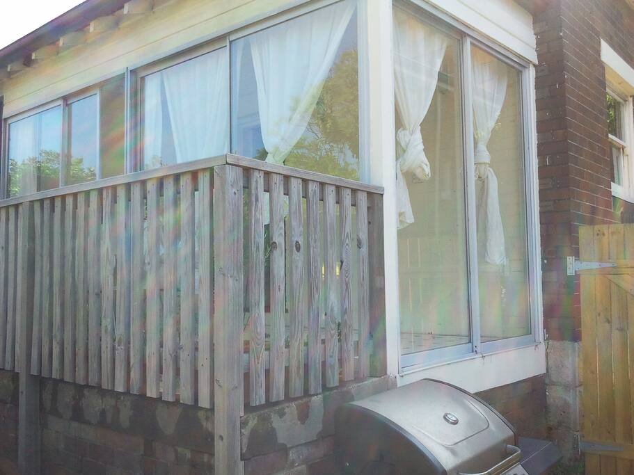 Your own porch.