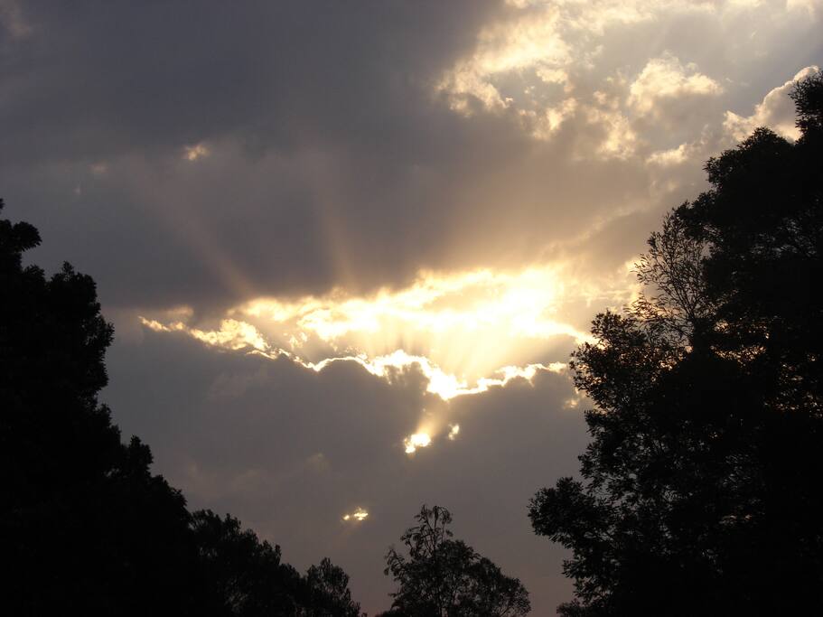 Sunset...